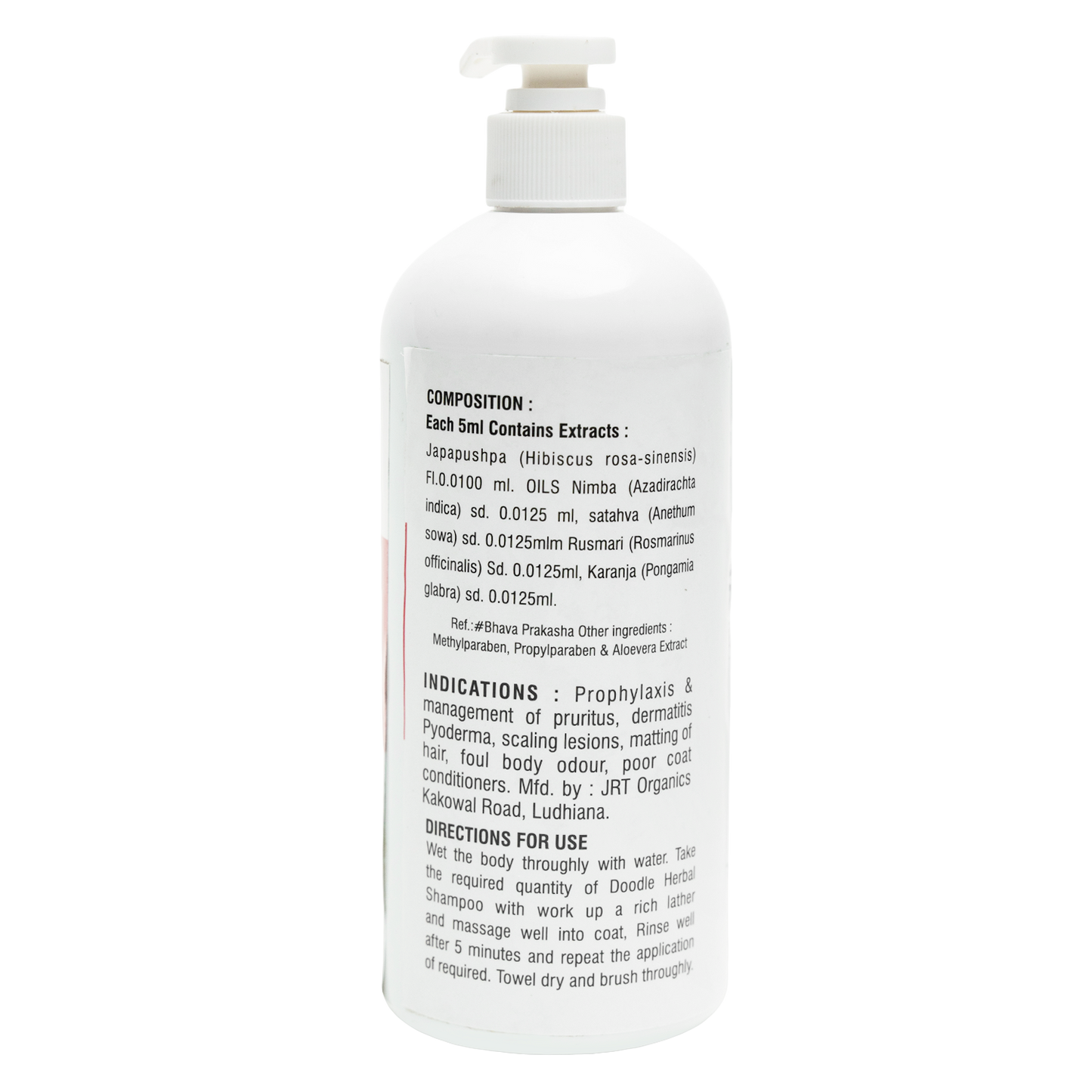 Natural Dog Herbal Shampoo - Gentle, Anti-Itch, and Soothing for Sensitive Skin