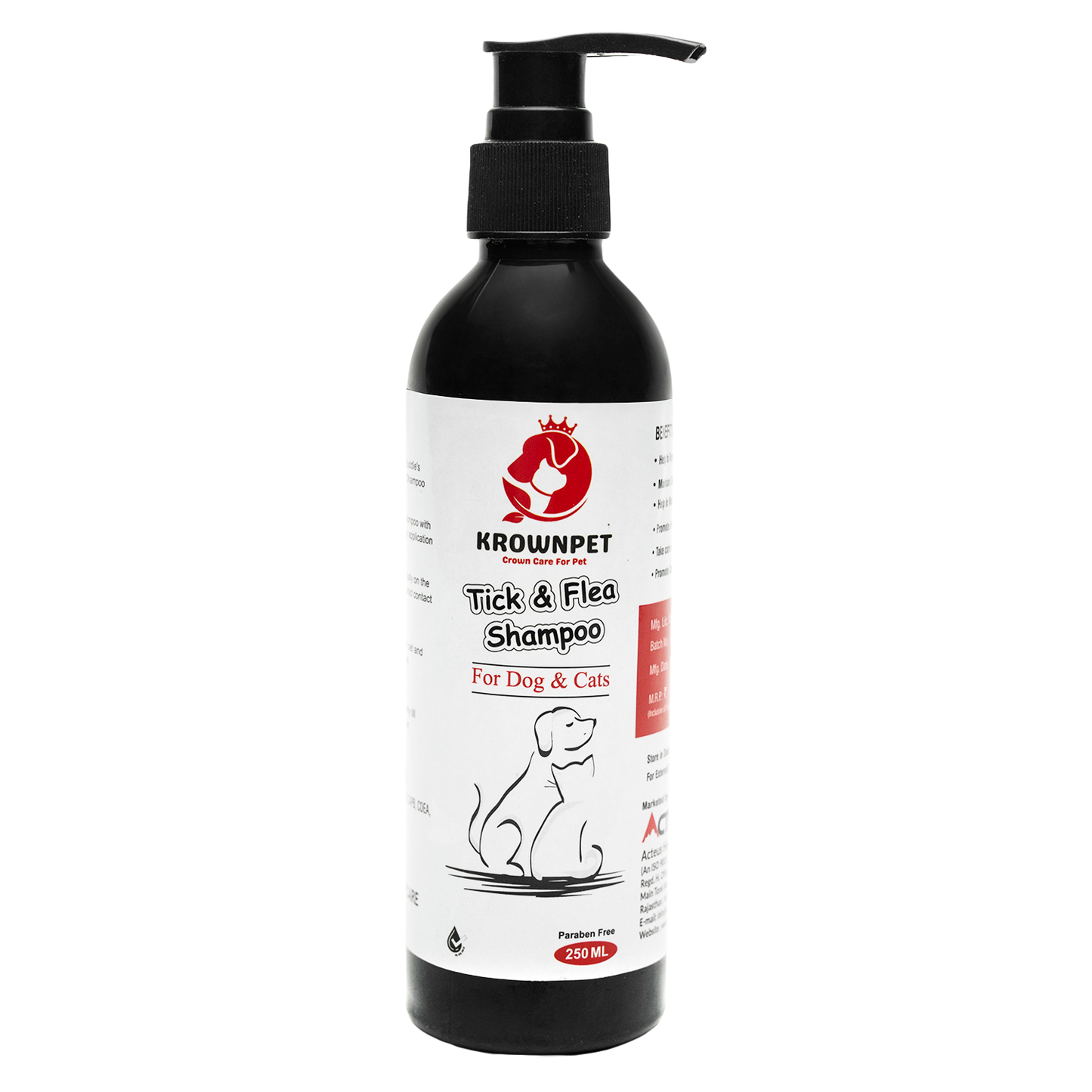 Anti-Tick & Flea Dog Shampoo - Gentle, Effective, Natural Protection