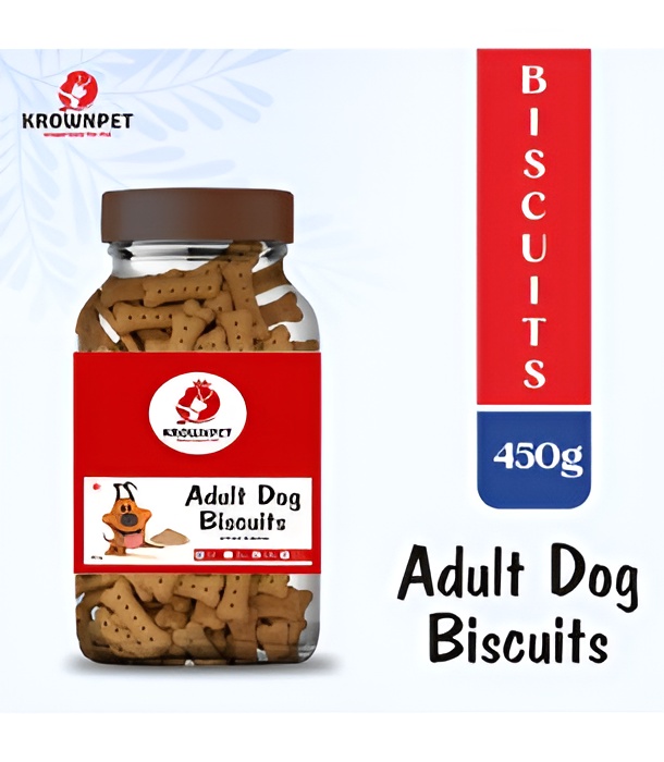 KROWN PET™ Adult Dog Biscuits – 450 g