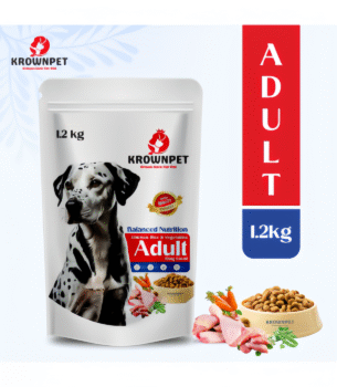 KROWN PET™ Adult Premium Dog Food – 1.2 kg